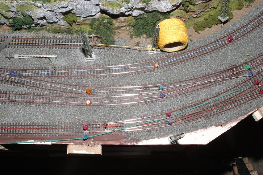 Blick von Oben auf den Oberleitungsverlauf.
Keywords: 2007;Oberleitung;Wendelsteig