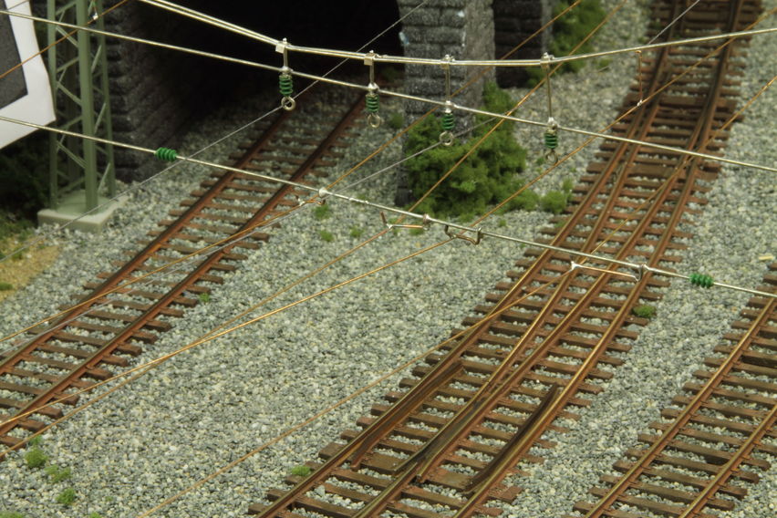 Die Quertragwerke.
Keywords: 2010;Oberleitung;Wendelsteig